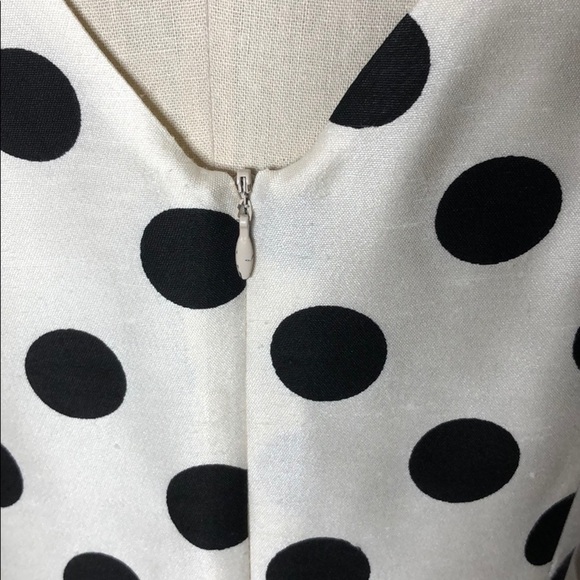 Vintage Kenar polka dot tea party mod 60s dress 8 - Picture 7 of 7
